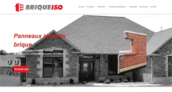 Desktop Screenshot of briqueiso.com