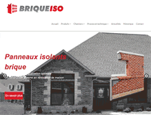 Tablet Screenshot of briqueiso.com